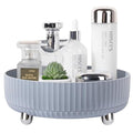 Anyoifax Makeup Perfume Organizer Tray 360 Degree Rotating Lazy Susan Skincare Lotion Organizer Spinning Cosmetics Storage fo