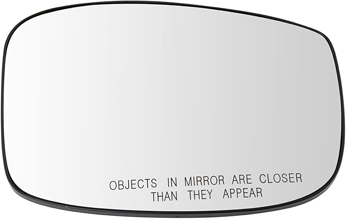 TRQ Passenger Side Mirror Glass Heated For Factory Equipped & Aftermarket Mirrors Compatible with 2018-2025 Honda Odyssey