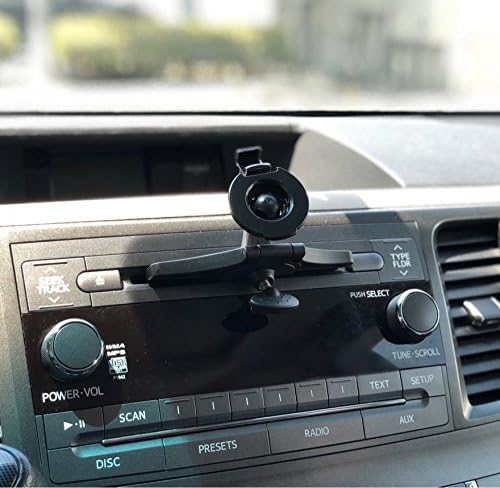 ChargerCity EasyBlade Car CD Slot Mount for Garmin Drive DriveSmart 50 51 60 61 Nuvi 2559 2577 2589 2598 2599 2639 2689 2699 52 55 57 57LM 58 67 67LM 68 LM LMT (GPS Bracket Caradle is Included)
