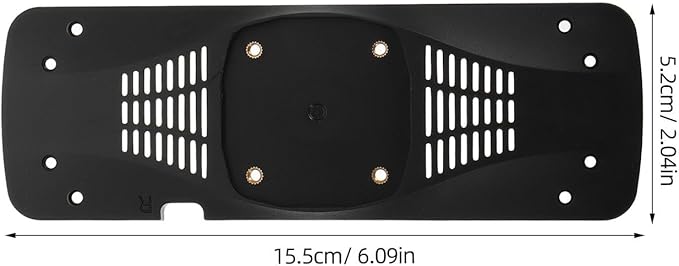Rear View Mirror Back Plate Panel Dash Cam Mount for Car Dvr Streaming Mirror Holder with Adjustable Angle and Easy Installation