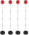 Zento Deals LED Flashing Stop Sign Parking Assistant for Garage- 7” Bright Red Stop Sign, Warning Car Stop Indicator Sensor for Vehicles, Adjustable Height, Premium Quality - 4