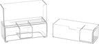 Bathroom Drawer Organizer Stackable Storage Drawers Clear Plastic Storage Bins Medicine Cabinet Organizer Makeup Organizers w