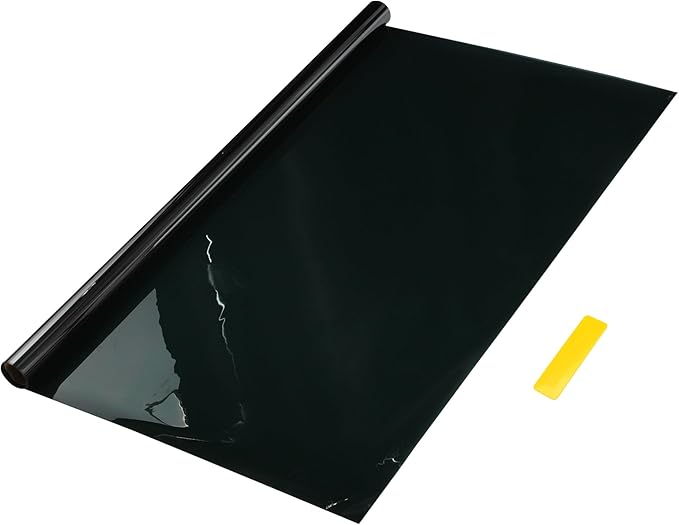 Motoforti Nano Ceramic Car Window Tint Film VLT 16% IRR 74% UVR 98% Black Green 14.76 ft x 35.43 Inch Privacy Film 2mil PET 1 Pc