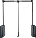 brand Wardrobe lift clothes rack,Pull Down Closet Rod for Hanging Clothes, Retractable Wardrobe Hanger for Cabinet, Aluminium