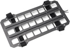Vehicle Rigid MOLLE Panel, Car Sun Visor Organizer Tactical Gear Rack, EDC Pouch Tool Holster Truck Equipment Mount Plate, Auto Interior Modular Storage Shelf Accessories (Visor Panel)