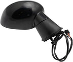 TRQ Driver and Passenger Side Mirror Assembly Set Power Heated Blind Spot Paint to Match Foldaway Compatible with 2015-2019 D