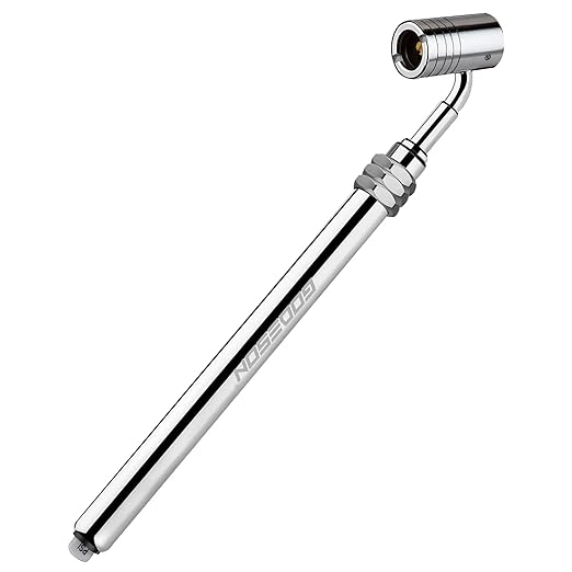 GODESON Heavy Duty Large Bore Tire Pressure Gauge,10-150 PSI & 12V1(.485"-26) Tire Gauge - 360° Swivel,Pro Grade Air Gauge for Large Trucks,Tractor,Heavy Equipment Vehicles