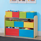 Delta Multi-Color Deluxe Toy Organizer with Storage Bins