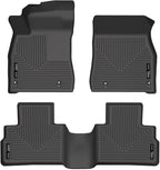 Husky Liners Weatherbeater Floor Mats | Fits 2020-2025 Nissan Sentra | Front & 2nd Row, 3-pc Black - 95061