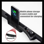 2-Pack Car Seat Gap Filler, Universal Car Seat Gap Filler Organizer, Seat Gap Plug, Multifunctional Seat Side Gap Filler with Organizer & Hook Function Seat & Console (Red)