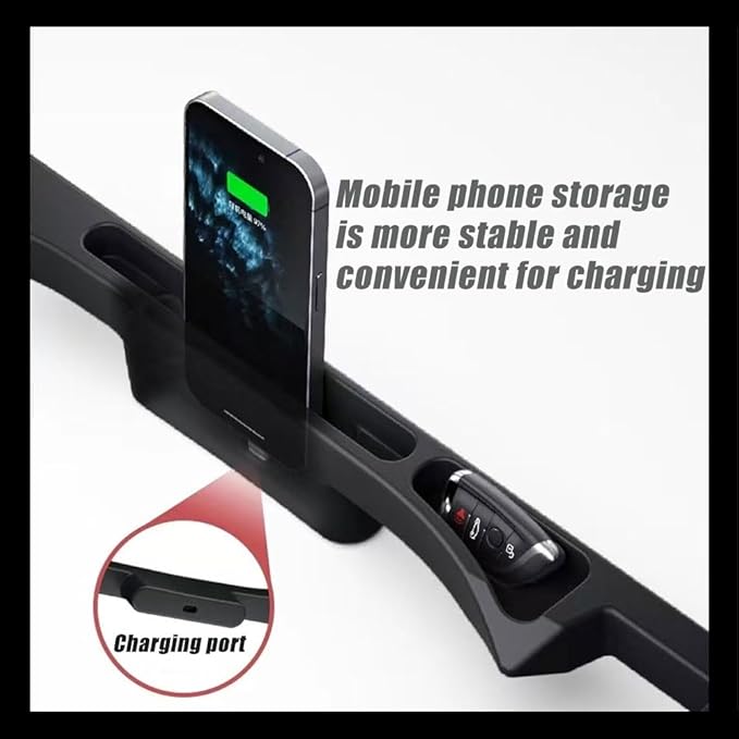 2-Pack Car Seat Gap Filler, Universal Car Seat Gap Filler Organizer, Seat Gap Plug, Multifunctional Seat Side Gap Filler with Organizer & Hook Function Seat & Console (Red)
