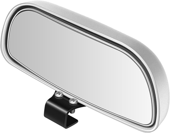 Blind Spot Mirror for Car, HD Glass Convex Wide Angle Blindspot Rear View Mirrors, Adjustable Clip On Car Side Mirror for Trucks SUVs Jeep RVs, Fits Max 0.16in/0.4cm Framed Mirrors