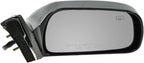 TRQ 2 Piece Driver and Passenger Side Mirror Assembly Set Electric Adjustment Heated No Memory Black Compatible with 1997-200