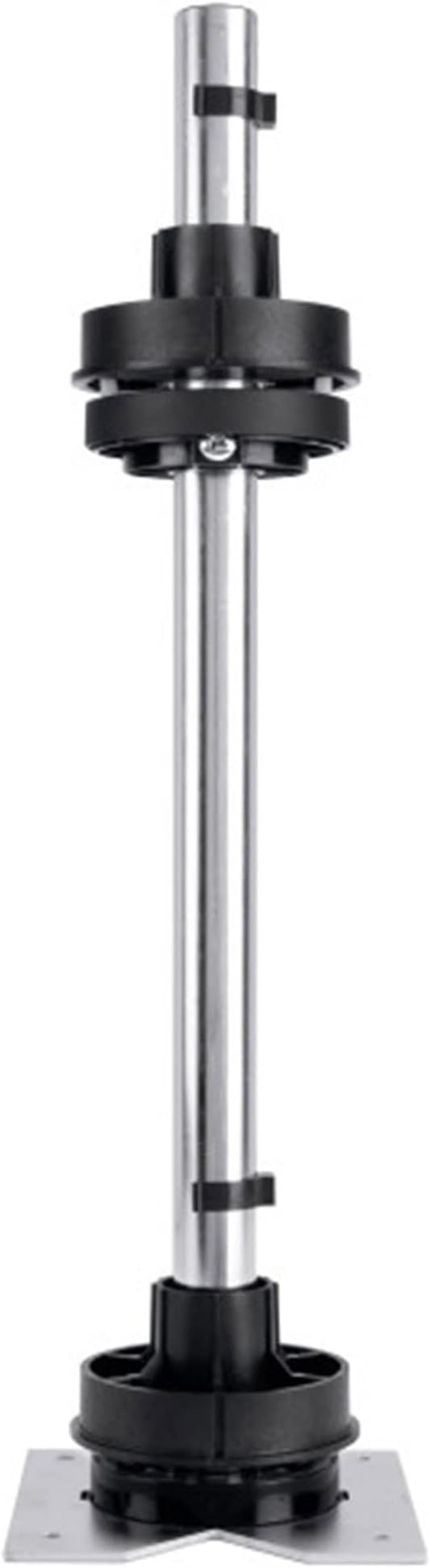 REV-A-SHELF Value Line Polymer Kidney 2-Shelf Lazy Susans for Corner Base Cabinets