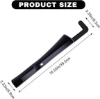 2PCS Car Seat Gap Filler, Vehicle Seat Organizer for Avoiding Dropped Items, Fill The Gap Between Seat and Console, No Drop Seats Guard for Coins Wallets Keys, Universal Car Accessories (Black)