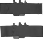 MEWANT Hand Stitched Matte Carbon PU Leather Steering Wheel Cover Wrap for Tesla Model 3 Highland 2023 2024 2025 Steering Wheel Accessories Black Thread