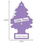 LITTLE TREES Car Air Freshener | Hanging Tree Provides Long Lasting Scent for Auto and Home | 24 Air Fresheners |Lavender Mac
