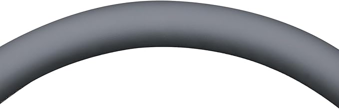 MEWANT Hand Stitch Steering Wheel Cover for Chevy Silverado 1500 2500 3500 1999-2002 Tahoe Suburban 1998-2002 Astro Blazer S10 Kodiak C/K Grey Faux Leather Custom-Fit Anti-Slip Interior Wrap