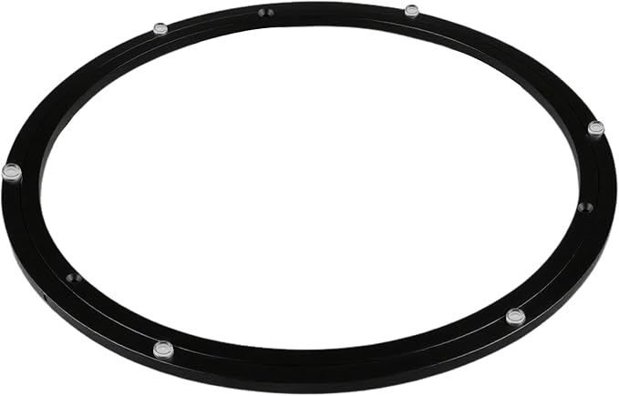 TamBee 18 Inch Lazy Susan Bearing Heavy Duty Metal Hardware Large Aluminum Turntable Lazy Susan Hardware Kit Parts Rotating R