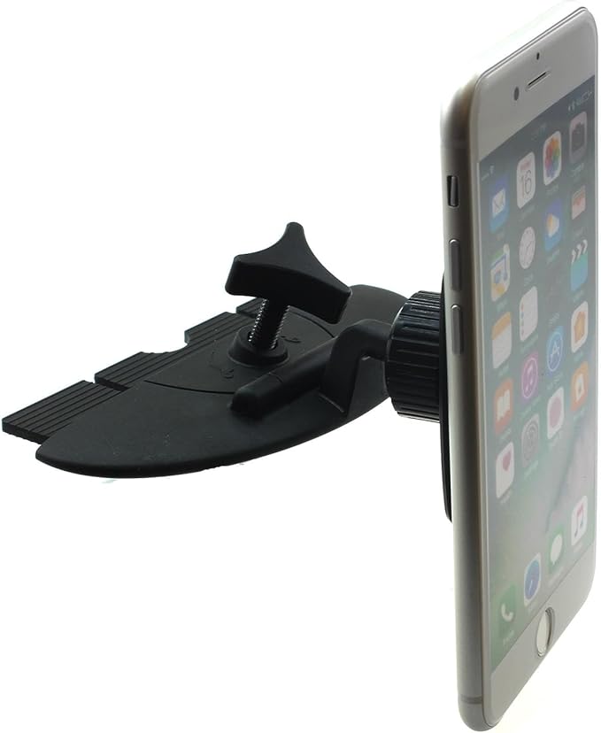 Car Mount CD Slot Magnetic Compatible with Samsung Galaxy S23 FE/ S21 FE/ S20 FE, Holder Swivel Dock Strong Grip CD Player Slot