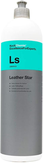 KOCHCHEMIE - Leather Star - Deep Cleaner for Leather; Revitalizes, Preserves, and Protects; Pleasant Fragrance, Color Intensi