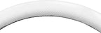 MEWANT Hand Stitch Steering Wheel Cover for Chevy Silverado 1500 2500 3500 1999-2002 Tahoe Suburban 1998-2002 Astro Blazer S10 Kodiak C/K White Black Faux Leather Custom-Fit Anti-Slip Interior Wrap