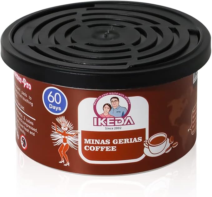 Car Air Freshener: Minas Gerais Coffee Scent | Car Scents | Odor Eliminator Essential | Long-Lasting | Strong Fragrance | For
