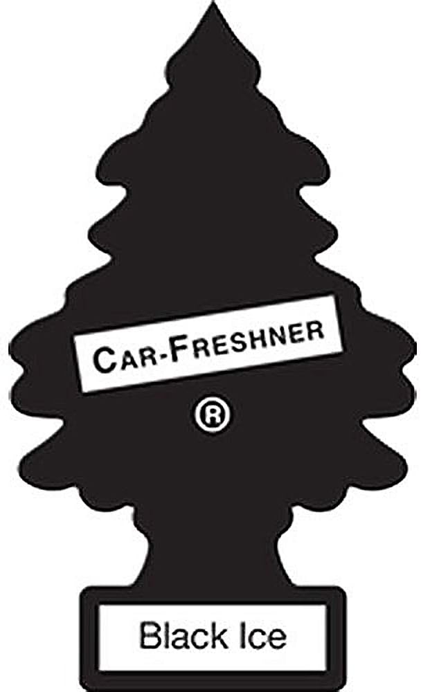 Caterpillar 18" Steering Wheel Cover for Semi Trucks - Black with Grey Trim, Synthetic Leather, Odorless and Durable for All Seasons - Bundle with Air Freshener