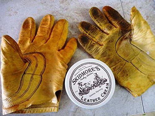 Skidmore’s Leather Cream: All-Natural, Non-Toxic Leather Conditioner, Made in USA Since 1984. Water Repellent Formula Restore