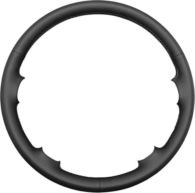 MEWANT Steering Wheel Cover Compatible with Chevy Silverado 1500/Chevy Silverado 2500 3500/ Tahoe/Suburban 1500/ Avalanche 1500/Traverse/Express