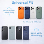 LEPHYON Magnetic Phone Holder for Gym, Ultra Strong Magnet Phone Mount for Exercise Equipment, Compatible with iPhone Samsung All Cell Phones, Adjustable 360° Rotation, No-Slip Workout Accessory