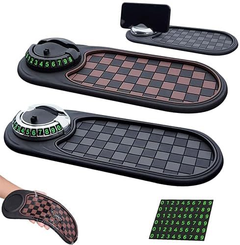 Anti-Slip Mat Solves Every Driver's Biggest Frustration, Multifunction Car Anti-Slip Mat, Rotating Anti Skid Car Dashboard Pa