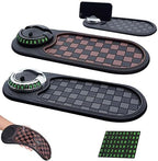 Anti-Slip Mat Solves Every Driver's Biggest Frustration, Multifunction Car Anti-Slip Mat, Rotating Anti Skid Car Dashboard Pa