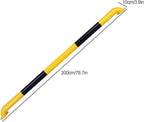Steel Pipe Parking Stopper for Garage, Car Blocker, Garage Parking Aid, for Various Car Parking(200cm/78.7in)
