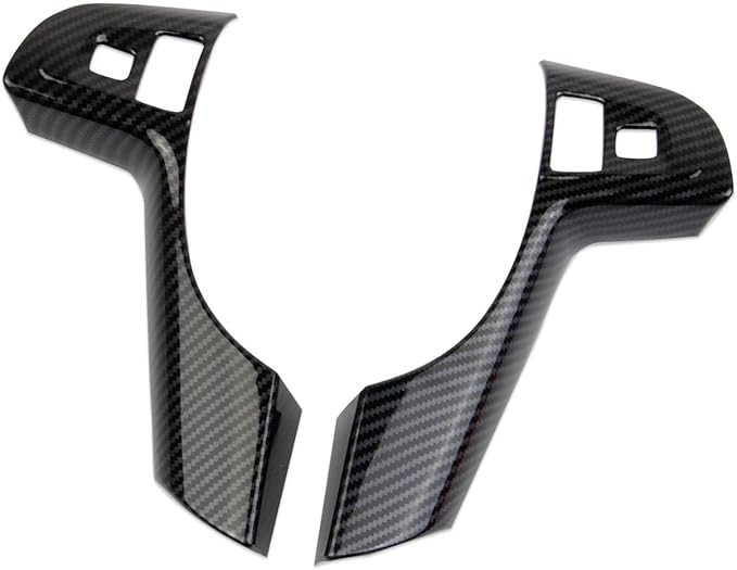 Korlot Carbon Fiber Style Interior Steering Wheel Cover Trim Accessories for Pontiac G8