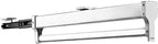 Pull Out Closet Rod - Retractable Closet Rod, 30-80 Cm Pull-Out Clothes Rail, Extendable Wardrobe Rail In Steel, Household Sp