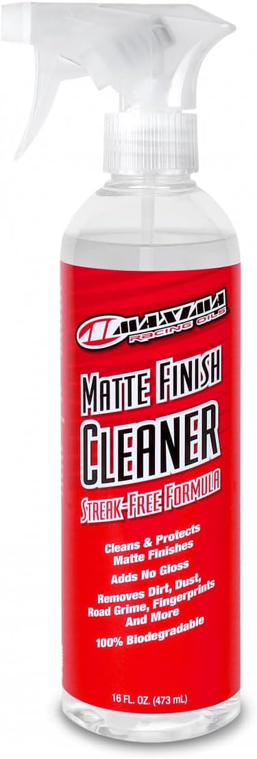 Maxima Racing USA 80-90916 Matte Finish Cleaner, 16 oz , Black