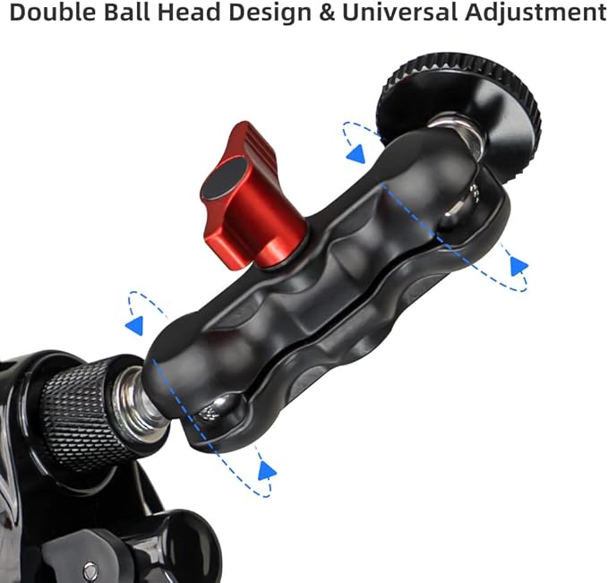 SUREWO Metal Suction Cup Car Mount for GoPro, DJI Osmo Action 3 and Most Action Cameras