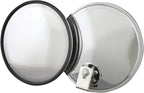GG Grand General 33341 Stainless Steel 7” Convex Blind Spot Mirror for Trucks, Buses, Utility Vehicles and More – Offset Mount