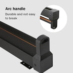 Pull-Out Clothes Rail, Extendable Clothes Hanger, Bearing 30kg, Valet Rods for Closets, Silent Slide Wardrobe Hanger, Closet 