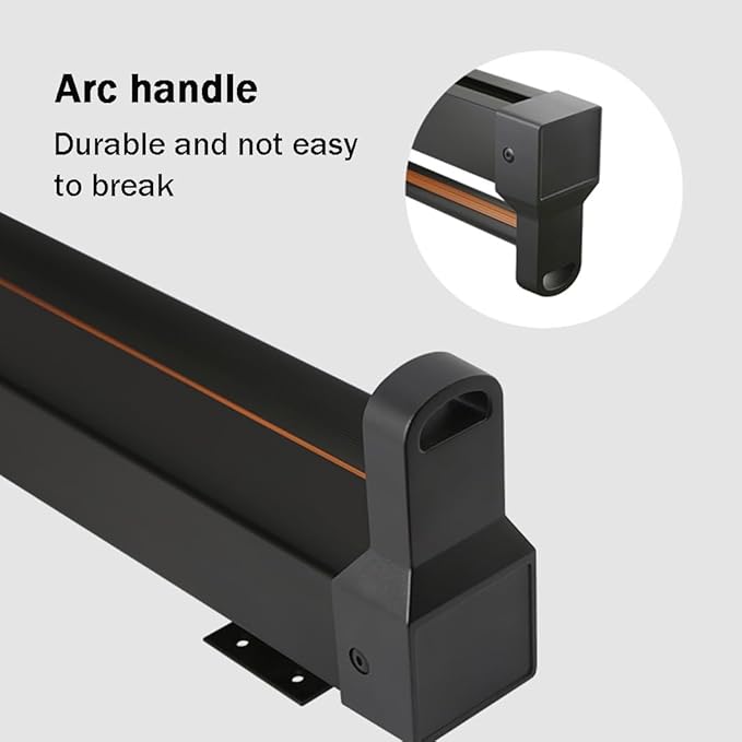 Pull-Out Clothes Rail, Extendable Clothes Hanger, Bearing 30kg, Valet Rods for Closets, Silent Slide Wardrobe Hanger, Closet 