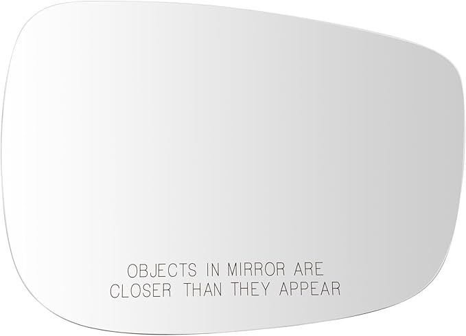 TRQ Passenger Side Mirror Glass Convex Non Heated For Factory Equipped Mirrors Only Compatible with 2015 Mazda CX-5 From 4 01