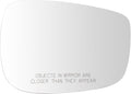 TRQ Passenger Side Mirror Glass Convex Non Heated For Factory Equipped Mirrors Only Compatible with 2015 Mazda CX-5 From 4 01