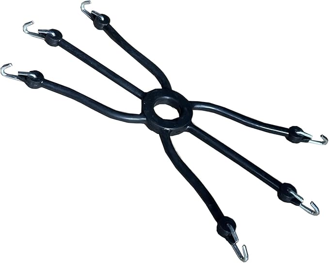 Replace Black 0216 Spider Bungee Truck Snow Tire Chains Adjuster Tensioner,Applicable to passenger cars and light trucks. Set