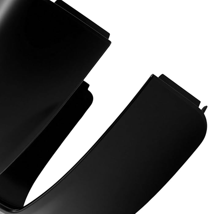 A-Premium 2 PCS Driver and Passenger Side Rearview Mirror Covers Caps - Compatible with Jeep BU Series Renegade 2015 2016 2017 2018 - Primed Black, with Turn Signal Hole