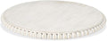 White Beaded Lazy Susan