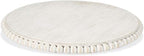 White Beaded Lazy Susan