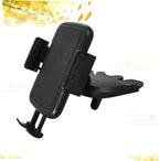 POPETPOP CD Slot Phone Holder for Car Rotation with Compatible with Smartphones Durable Design for Easy Installation