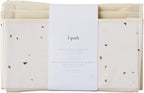 3 Sprouts Over the Door Organizer -Hanging Baby Organizers & Storage with 4 Large Pockets & 2 Hooks for Baby Clothes, Toy, St