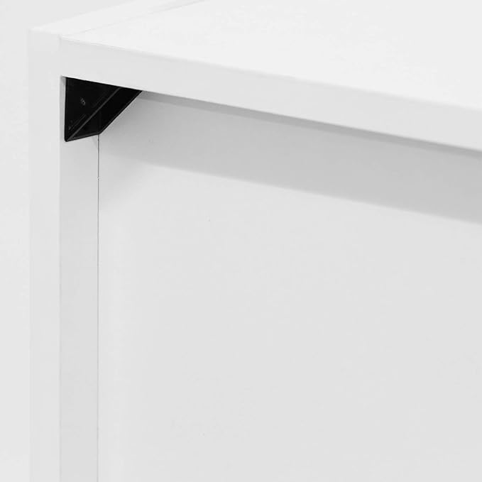 Furinno LUDER Book Shelf, 5-Cube Bookshelf, Reversible Bookcase, 9.4 x 19.5 x 31.5, Easy Assembly, for Living Room, Bedroom, 